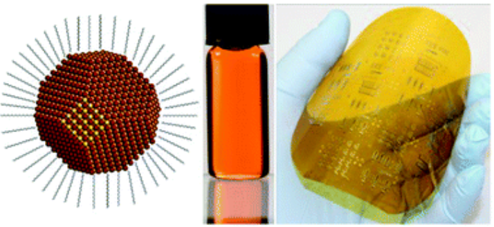 Flexible colloidal nanocrystal electronics